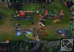 CLG翻盘LGD，Canyon操刀奇招英雄翻盘激烈交锋八强赛，点燃全场激情